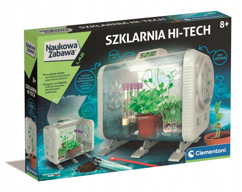 Vytvořte si vlastní skleník a poznejte pravidla růstu rostlin Science High Tech