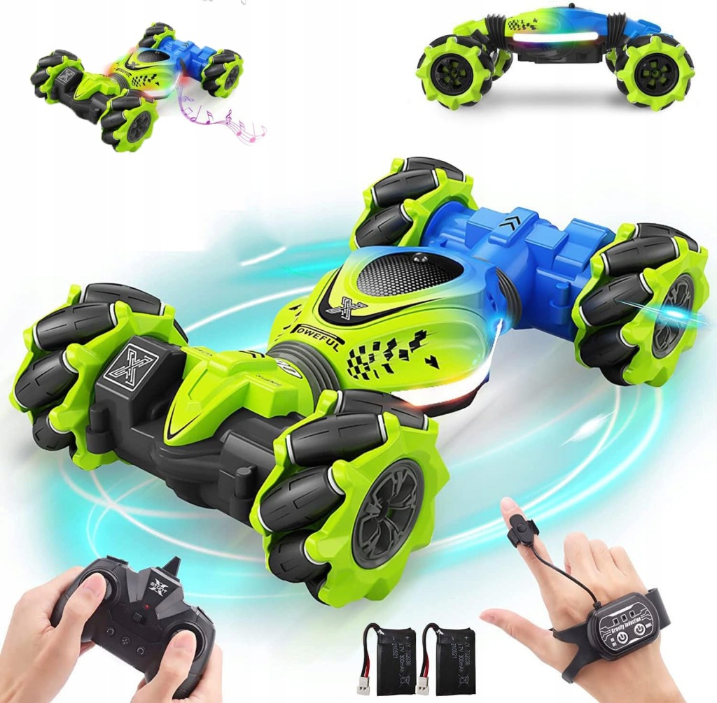 Ovládané Auto Rukou Pomocí Gest Dálkové Ovládání 2.4G 4WD Rc