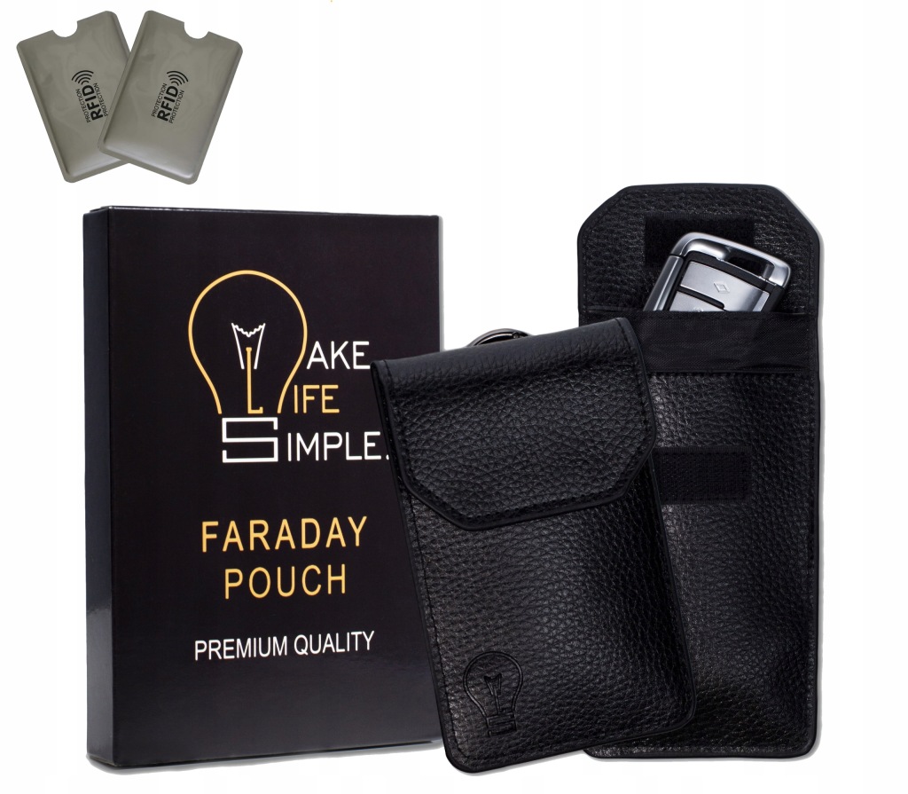 Keyless pouzdro na klíček pouzdro blokování vln klec faraday Rfid kožené