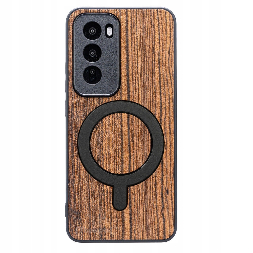 Dřevěné Pouzdro Bewood pro Oppo Reno 12 Pro 5G Bocote s MagSafe