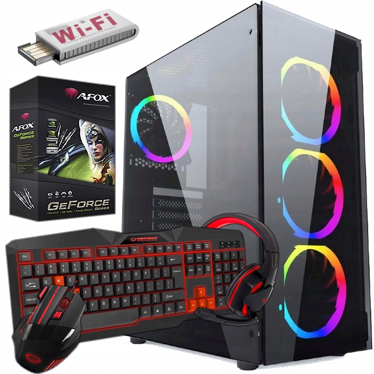 Herní GeForce 4GB Core i3 8GB 1TB Ssd WiFi