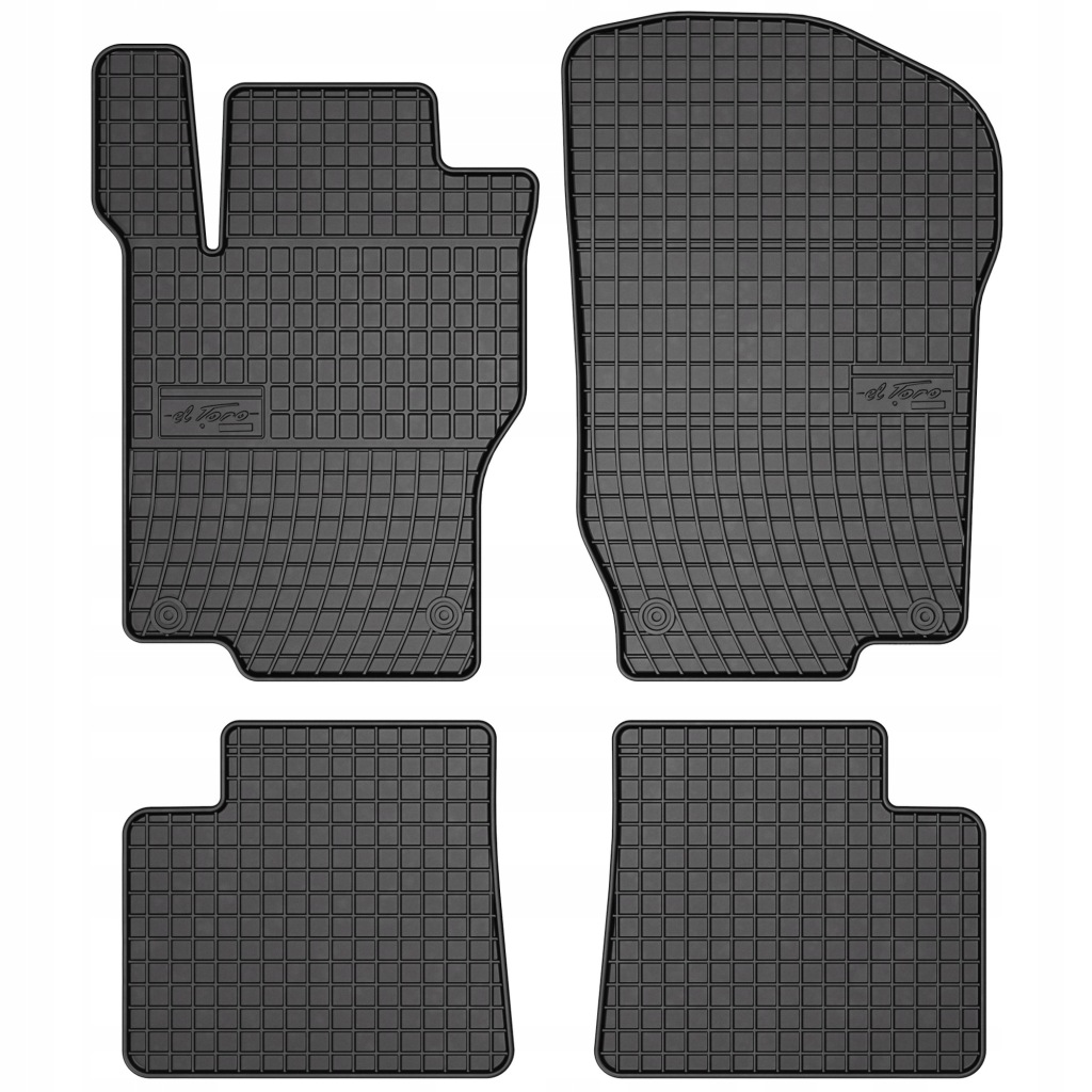 Gumové koberce El-Toro Mercedes-Benz ML W164 2005-2011