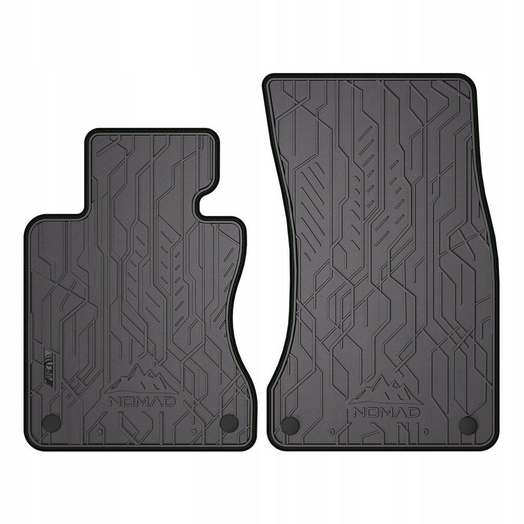 Gumové koberce Nomad pro Bmw řady 5 E60 2003-2010, černé