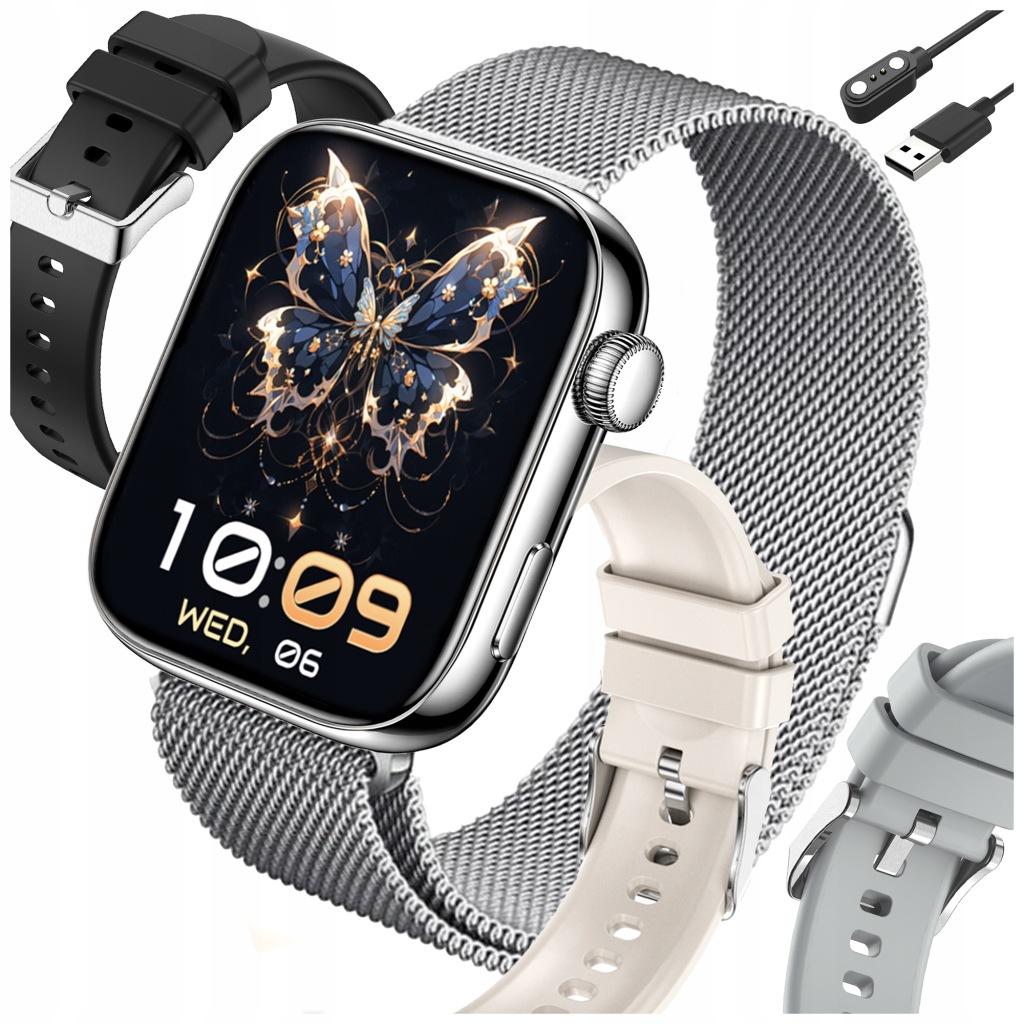 Chytré Hodinky Dámské Hodinky Čes Menu Upozornění Hovory Smartwatch Řemínky