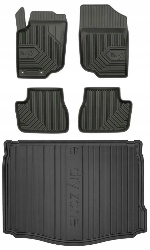 Set 77 Koberce a rohože Peugeot 207 Kombi 2006-2012