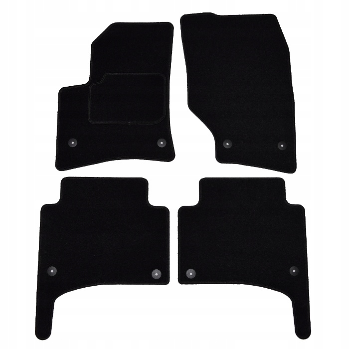 Vw Touareg 2002-2010 velurové koberce Classic 7 mm