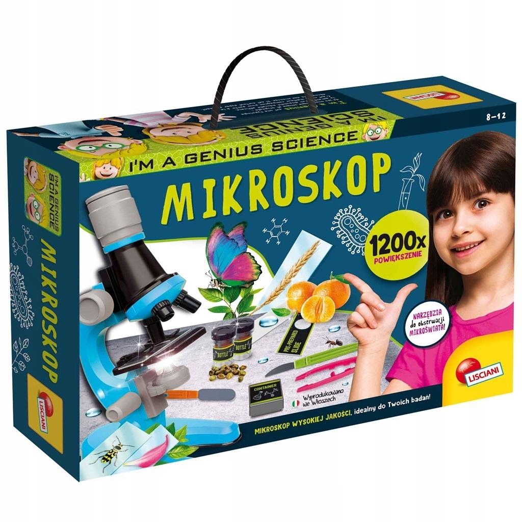 Dárek K Narozeninám Dárek I'm a Genius Mikroskop Hračka Vědecká Hračka