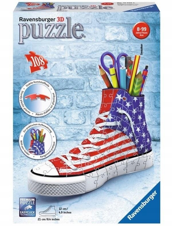 Puzzle pro 6leté dítě Puzle 3D Trampek Pevné