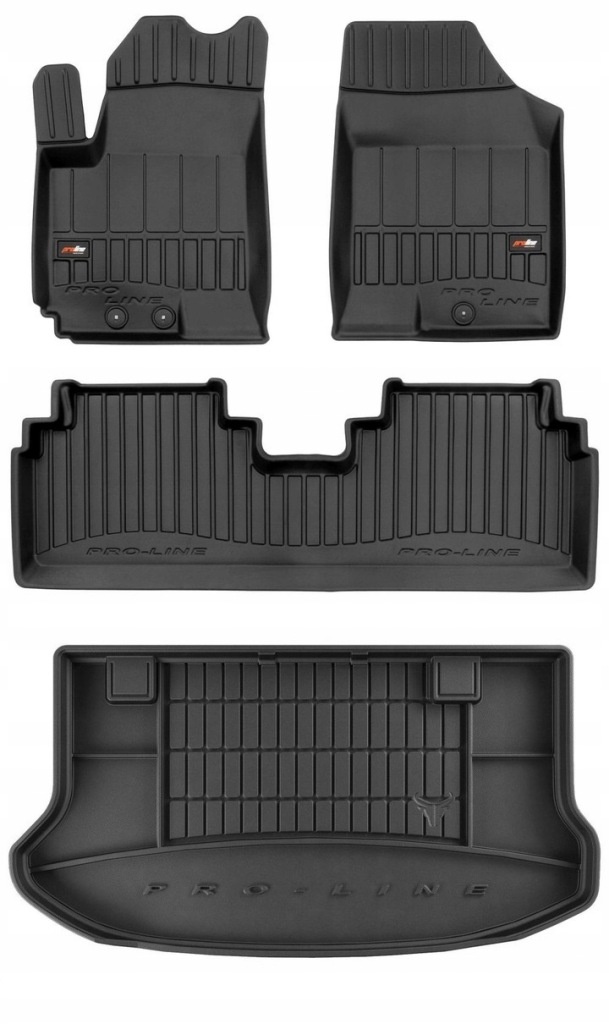 Set 3D gumové rohože Hyundai ix20 2010-2019 g