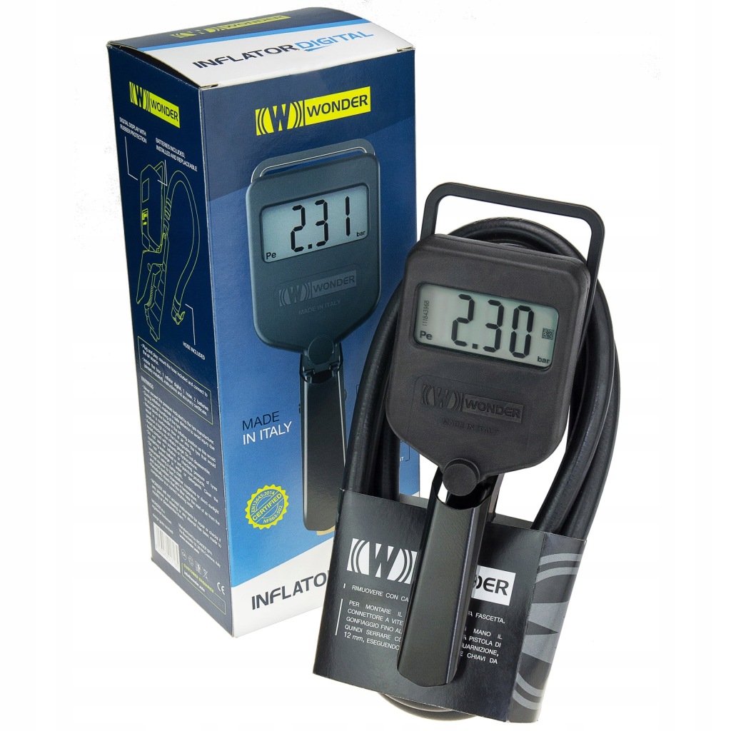 Elektronická Pistole Na Huštění Kol Pneumatik Wonder Inflátor Digital LCD