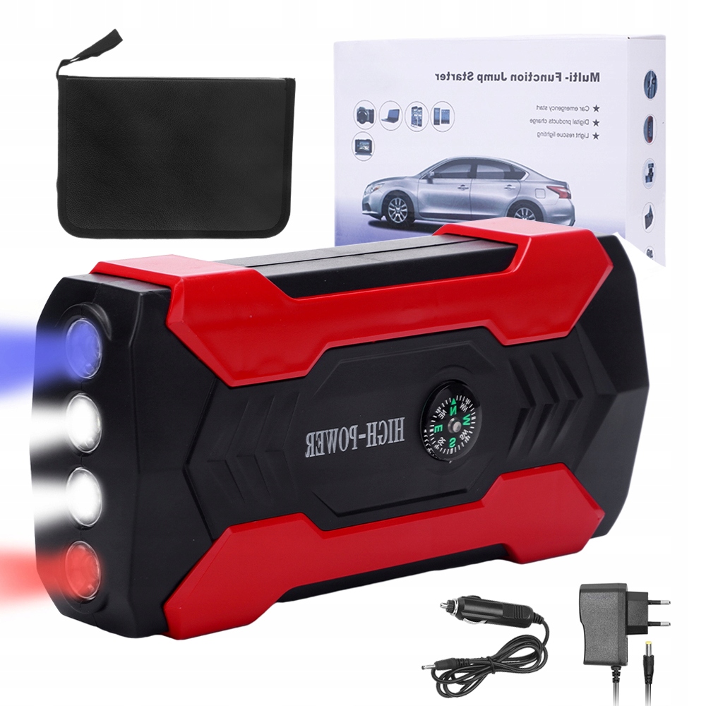 LCD Startovací Zařízení Boostery Pro Automobily 12V 28000MAH