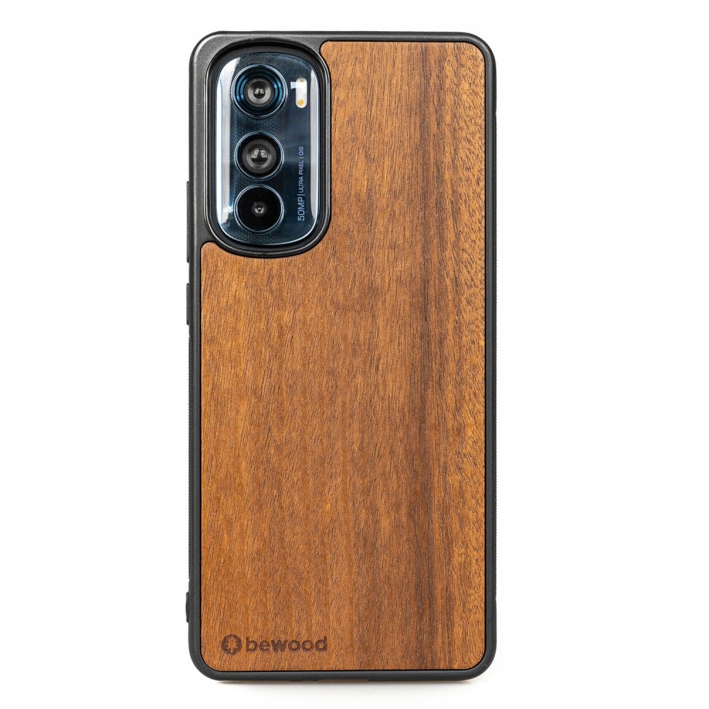 Dřevěné Pouzdro Bewood pro Motorola Edge 30 Imbuia