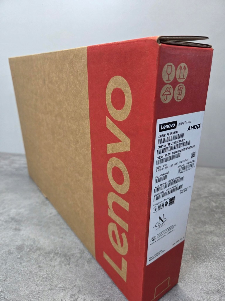 Lenovo ThinkPad T14 Gen 5 Ryzen 5 PRO 8540U 16GB 512SSD FHD 400 nitów 11Pro