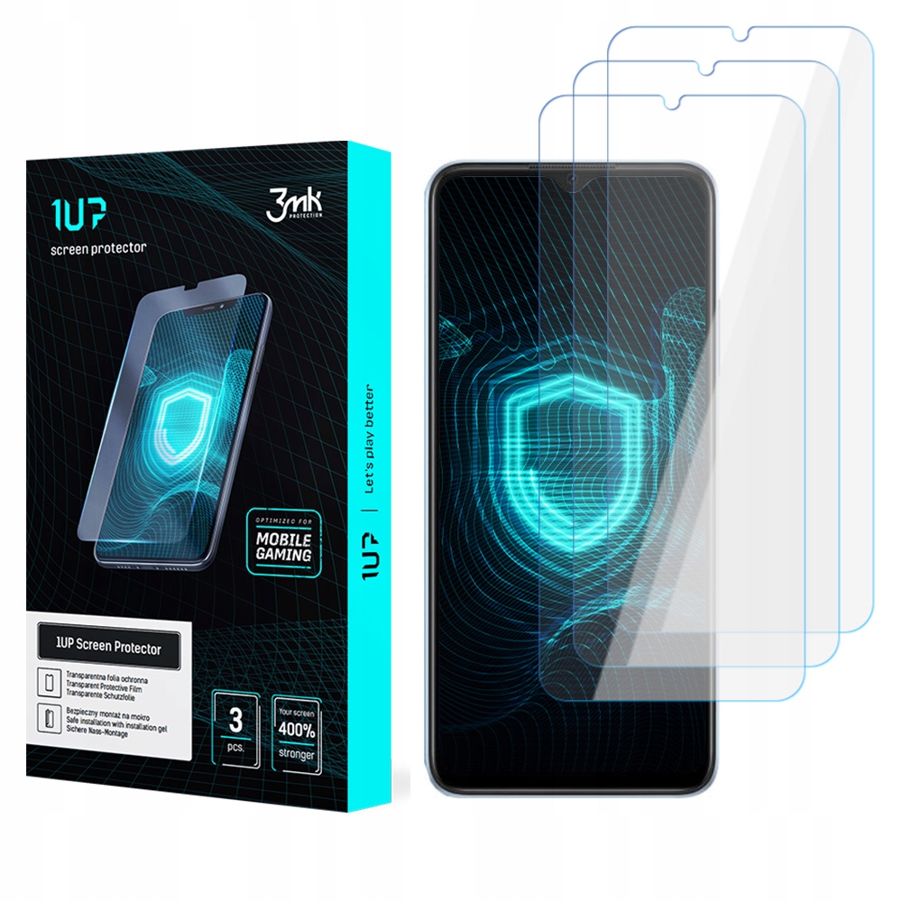 3x Fólie 3mk 1UP pro Oppo A17