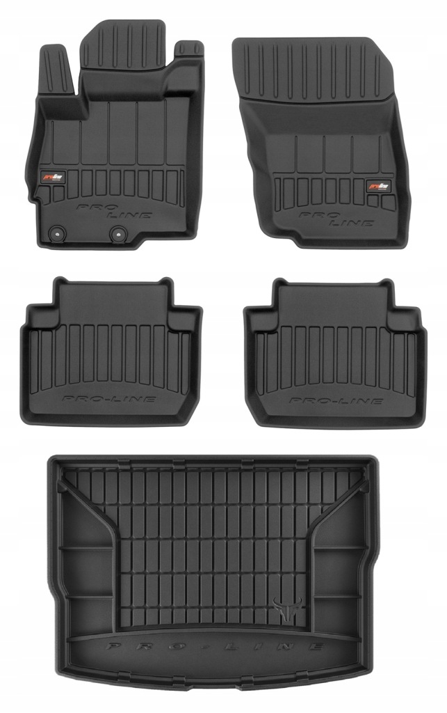 Set 3D gumové rohože Mitsubishi Eclipse Cross od roku 2017