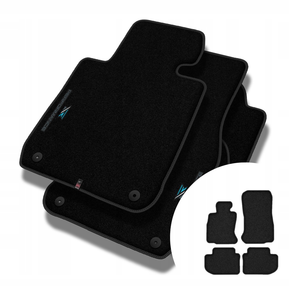 Velurové koberce Performance Premium pro Bmw řady 6 F06 2011-2019