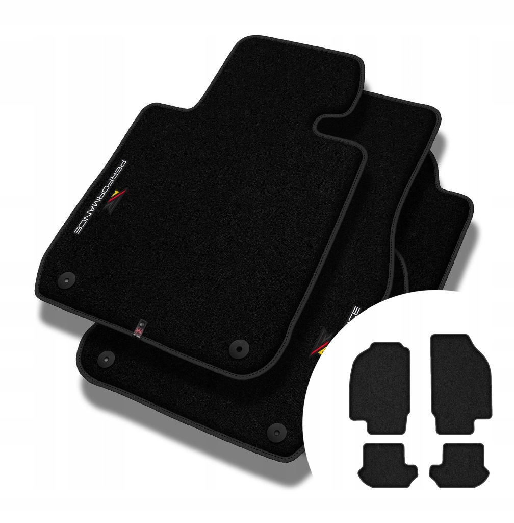 Velurové koberce Performance Premium pro Ford Ka I 2004-2008