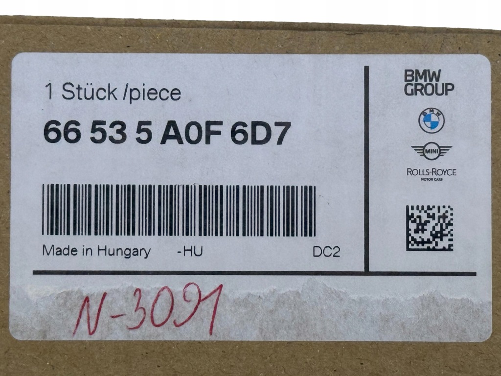 BMW F90 G01 G07 G11 G30 Kamera Parkowania Surround iCAM2-S Nowa OE 5A0F6D7 — zdjęcie 6