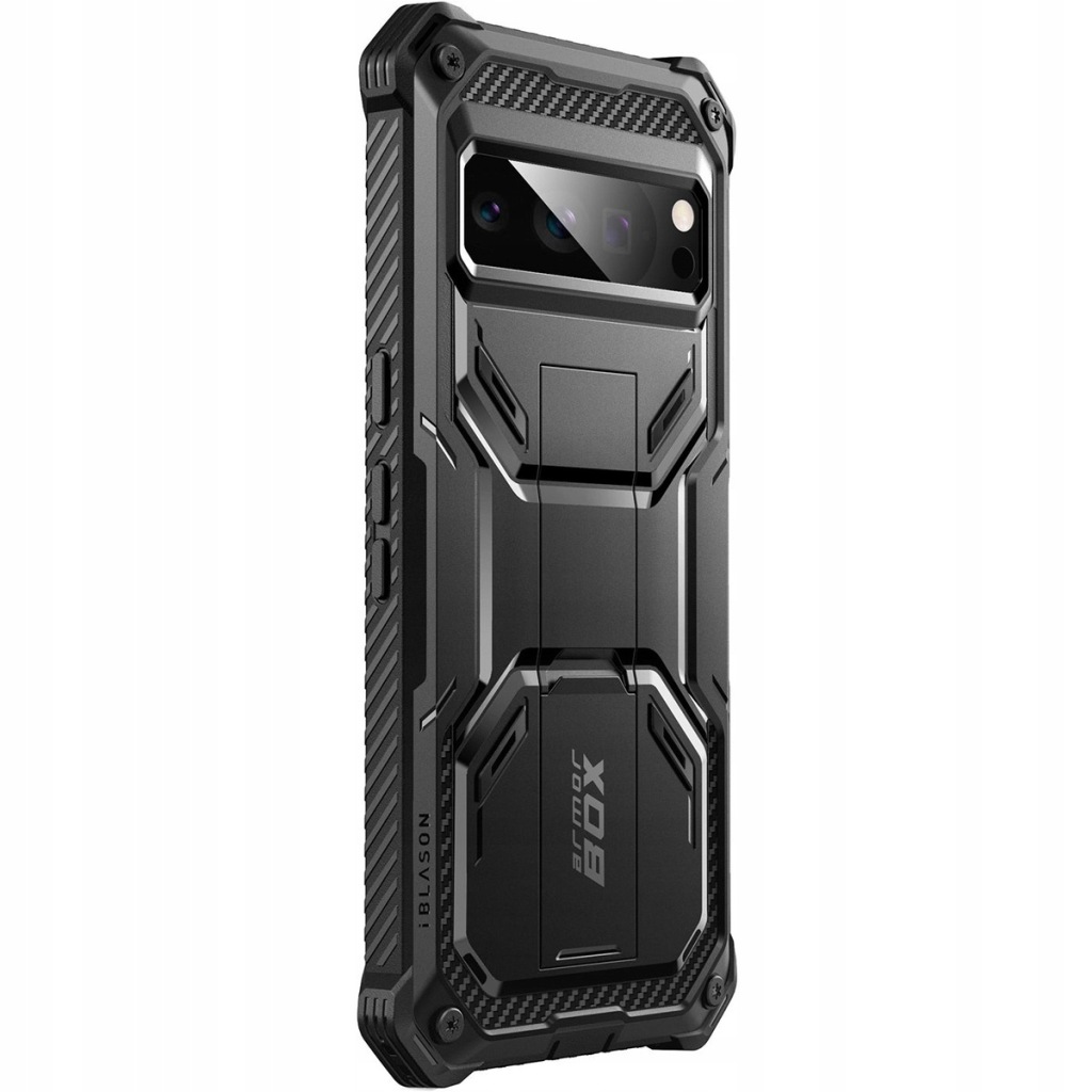 Pouzdro Supcase pro Pixel 9/9 Pro, pevné, pevné, stylové, s opěrkou Stand