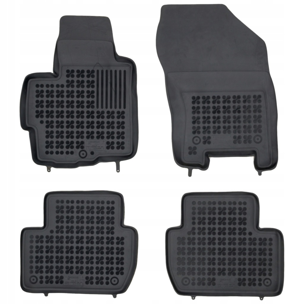 Gumové koberce Citroen C-Crosser 2007-2012 s hasicím přístrojem