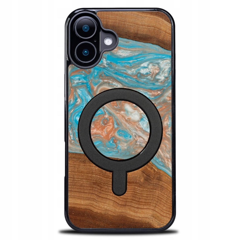 Pouzdro Bewood Unikátní pro iPhone 16 Plus Planety Saturn s MagSafe