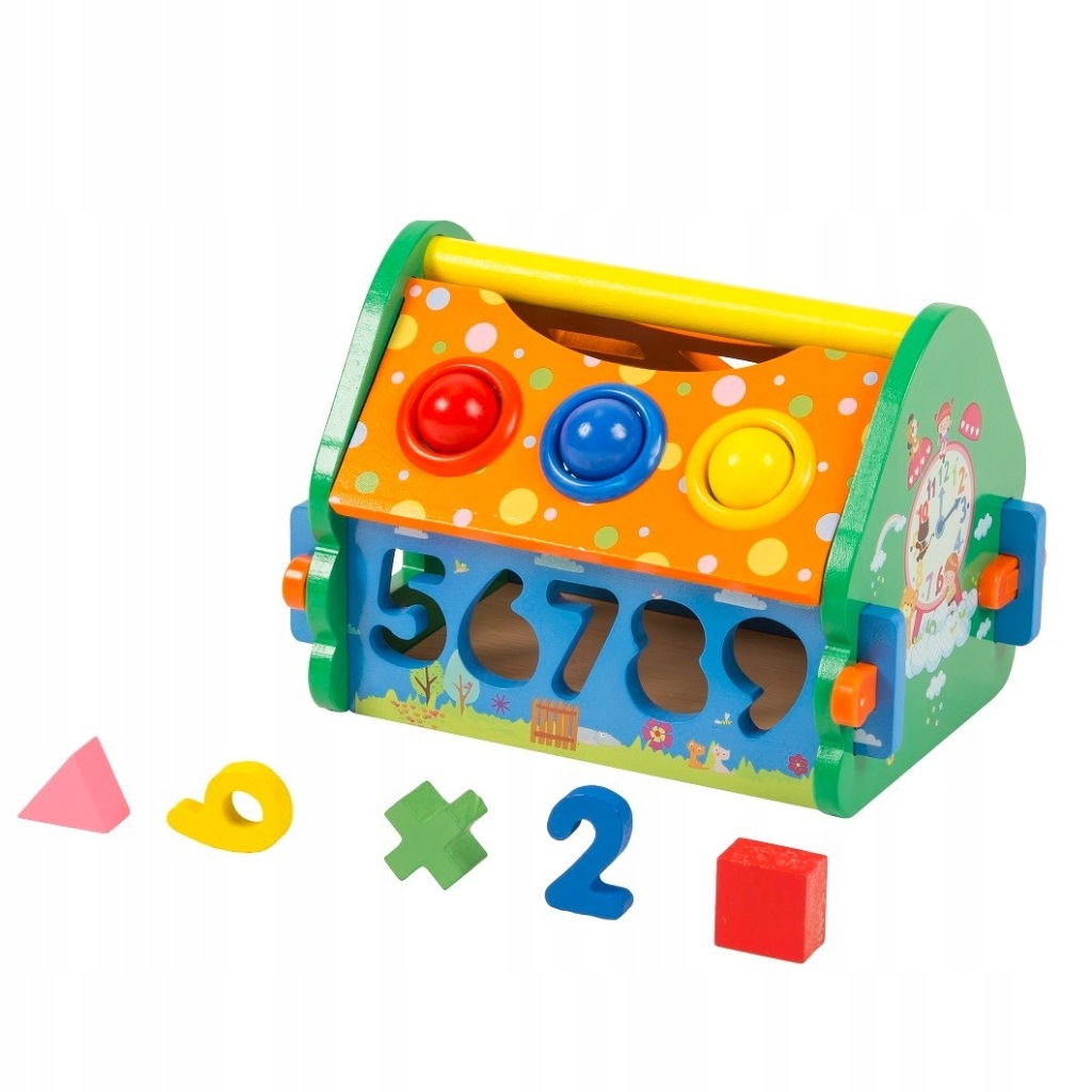 Hračka pro děti Vzdělávací domeček Sorter – manuální