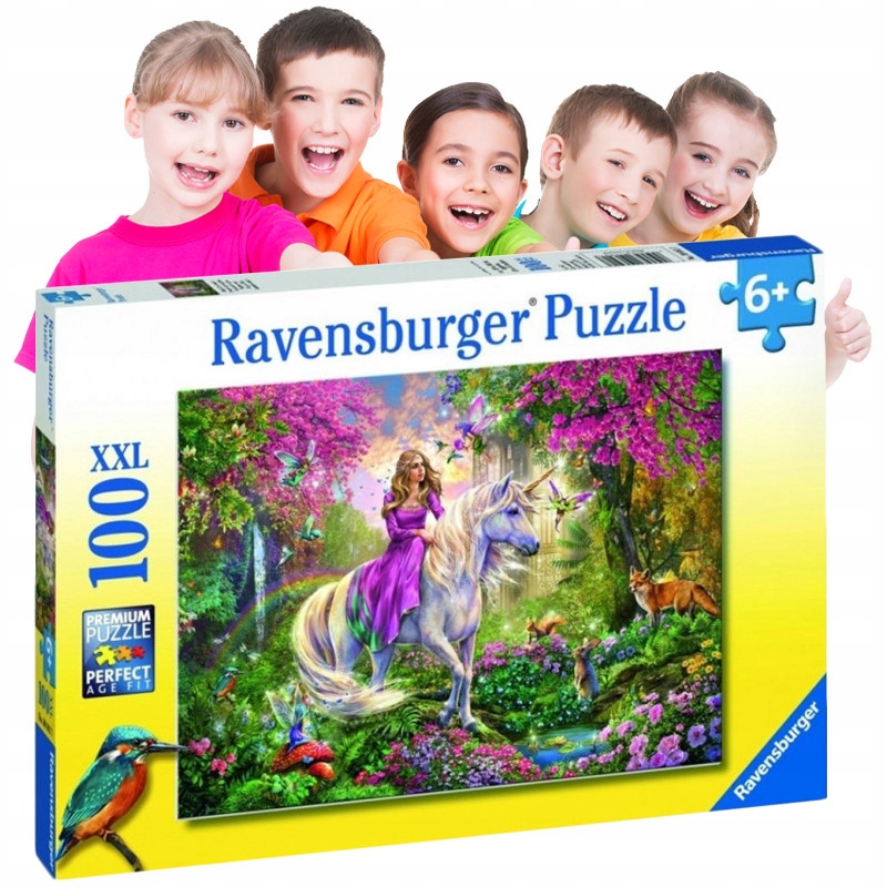 Puzzle 100 Kouzelná jízda Nejvyšší Kvalita provedení Pěkné barvy