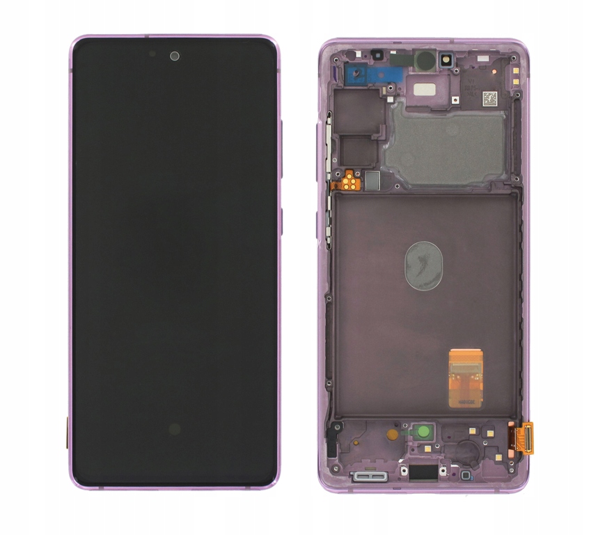 Org LCD displej Samsung S20 Fe SM-G780/G781 Fialový S Rámečkem