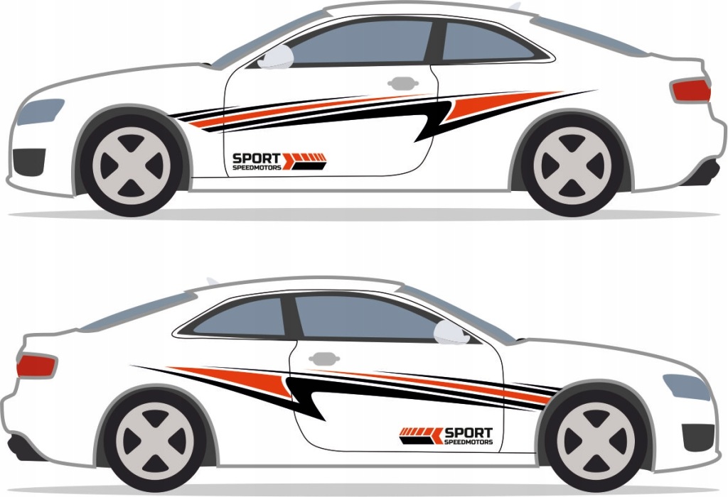 Samolepky na auto, auto – různé vzory