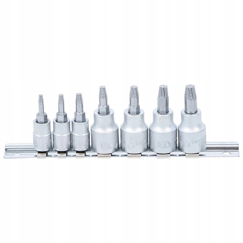 Sada šroubováků pro poškozený profil Torx T10-T40 7 kusů Bgs 7098