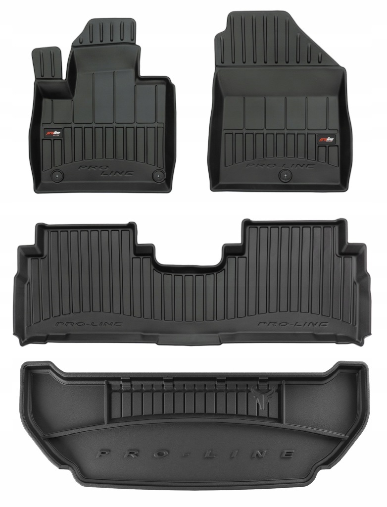 Set 3D gumové rohože Kia Sorento 3 od roku 2015