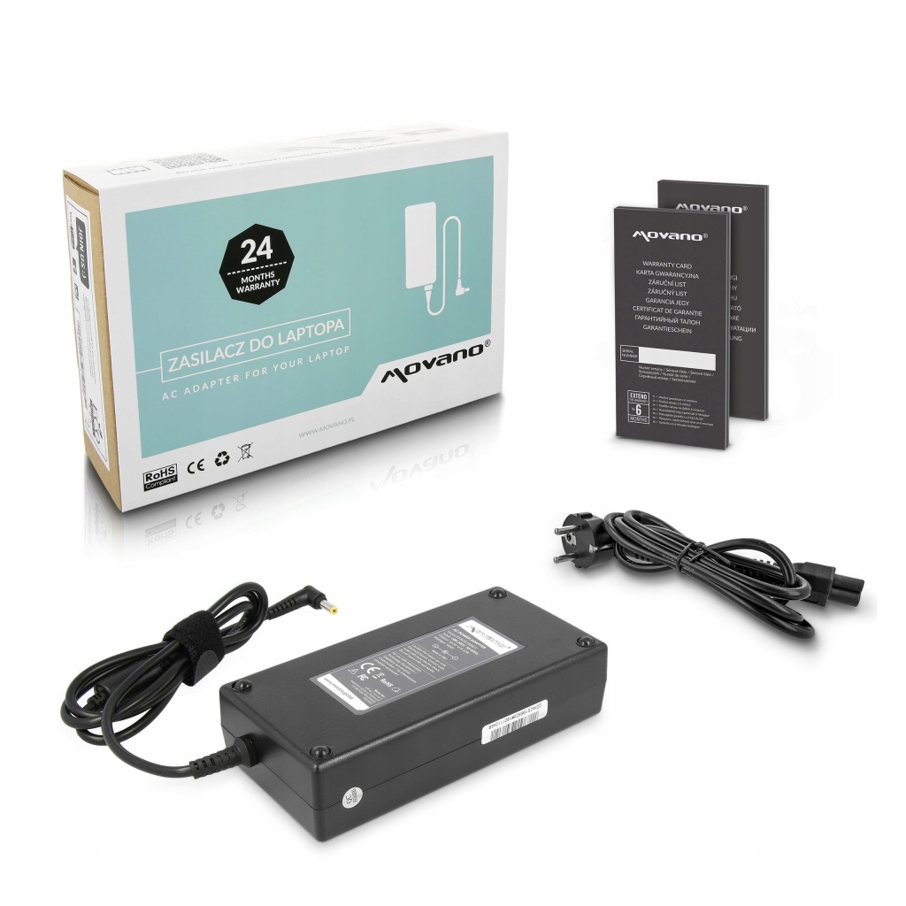 Napájecí zdroj Movano 19.5v 9.23a (5.5x1.7) 180W pro Acer