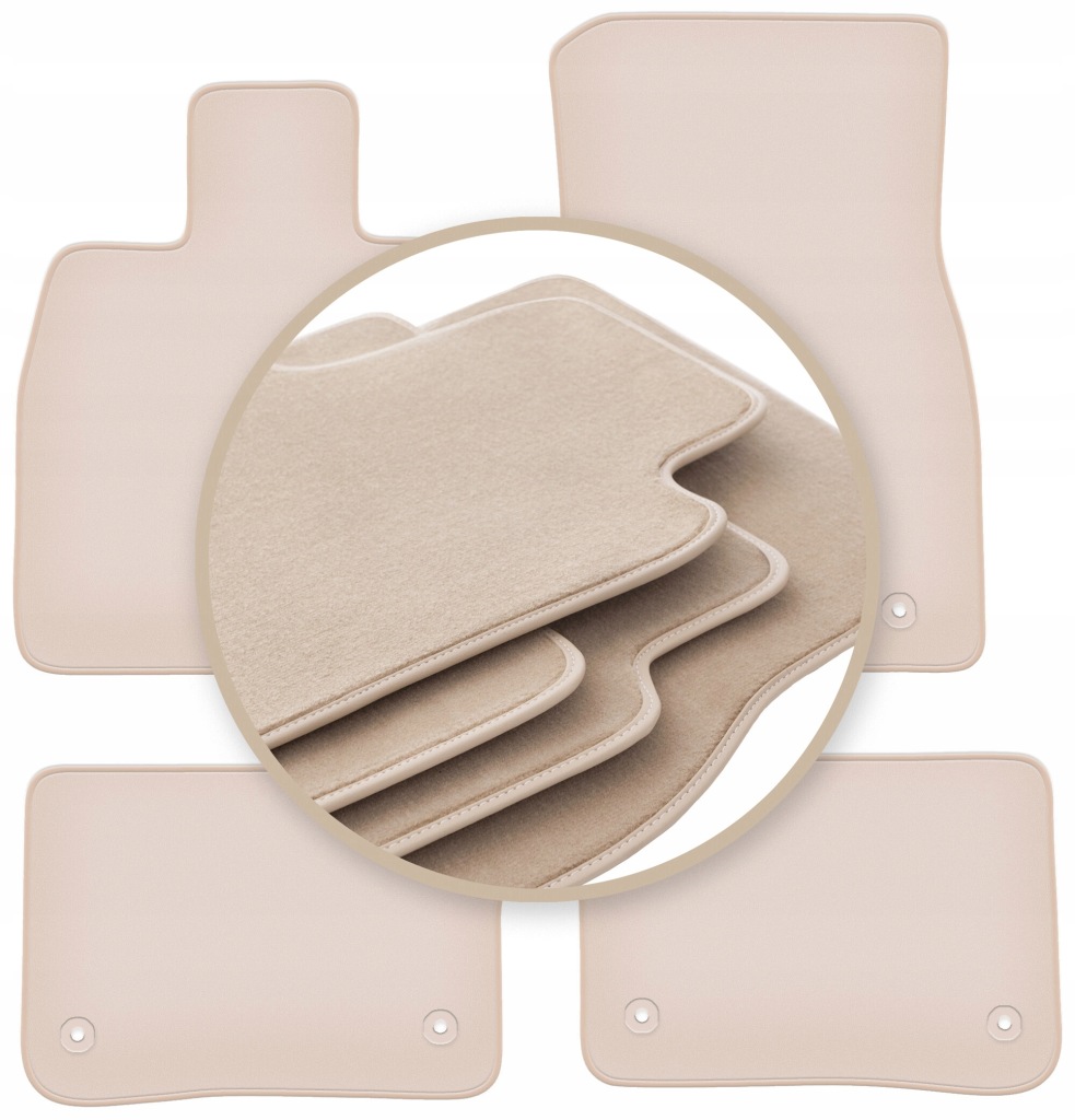 Velurové koberce 10 mm Premium pro: Cadilac CT6 2016-