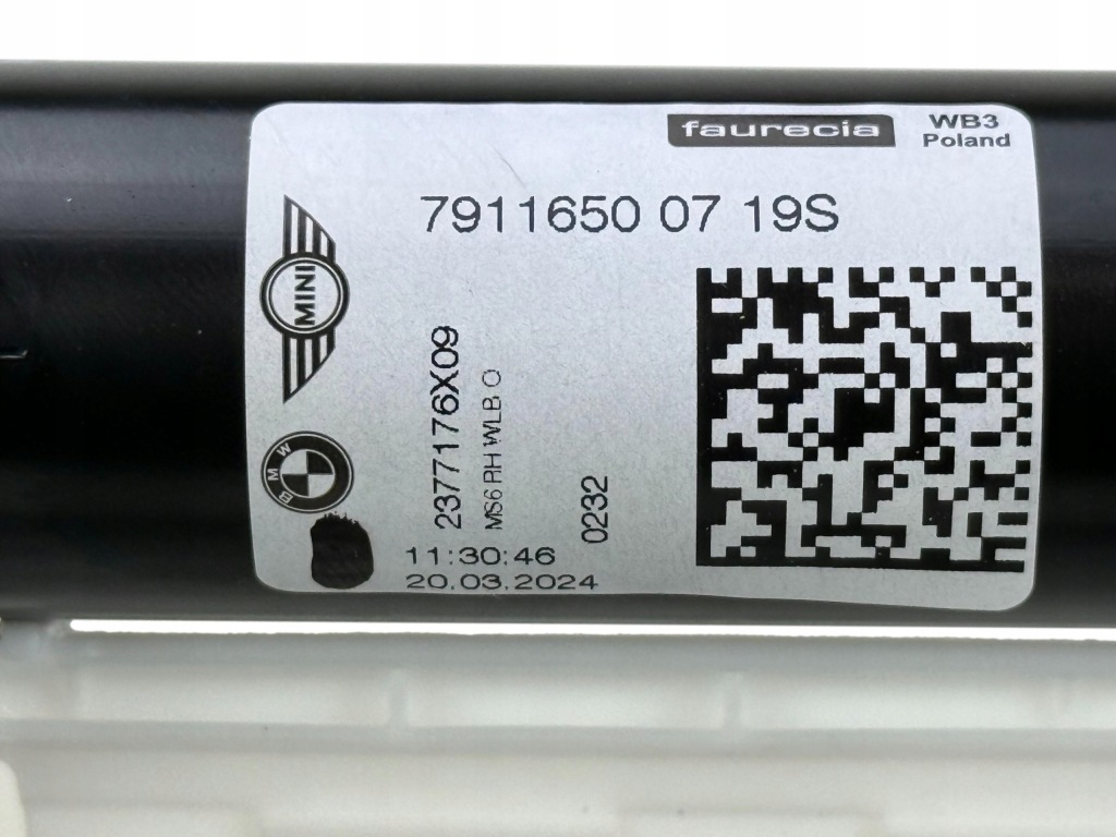 BMW F70 F74 F78 U06 U11 Rama Siedziska Fotela Przód Prawe Nowe OE 7911650 — zdjęcie 9