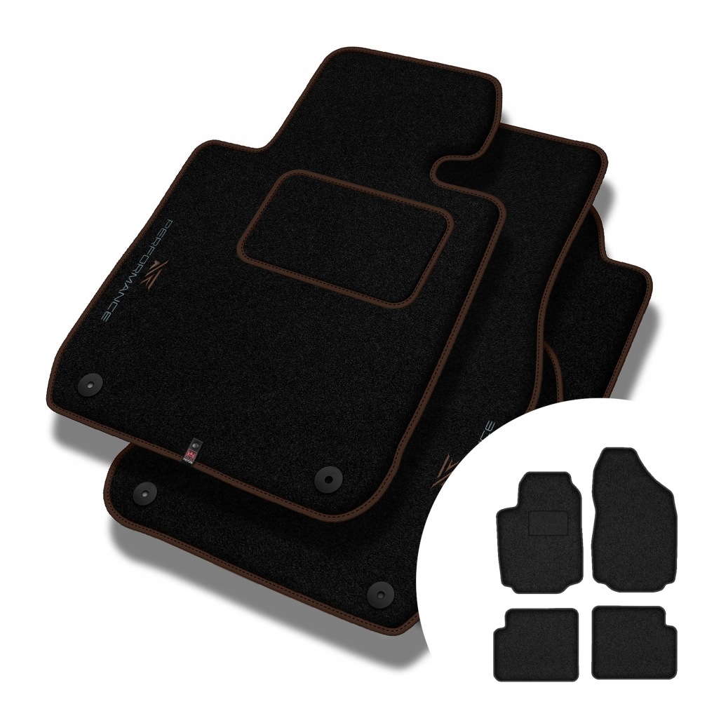 Velurové koberce Performance pro Fiat Stilo 2002-2008