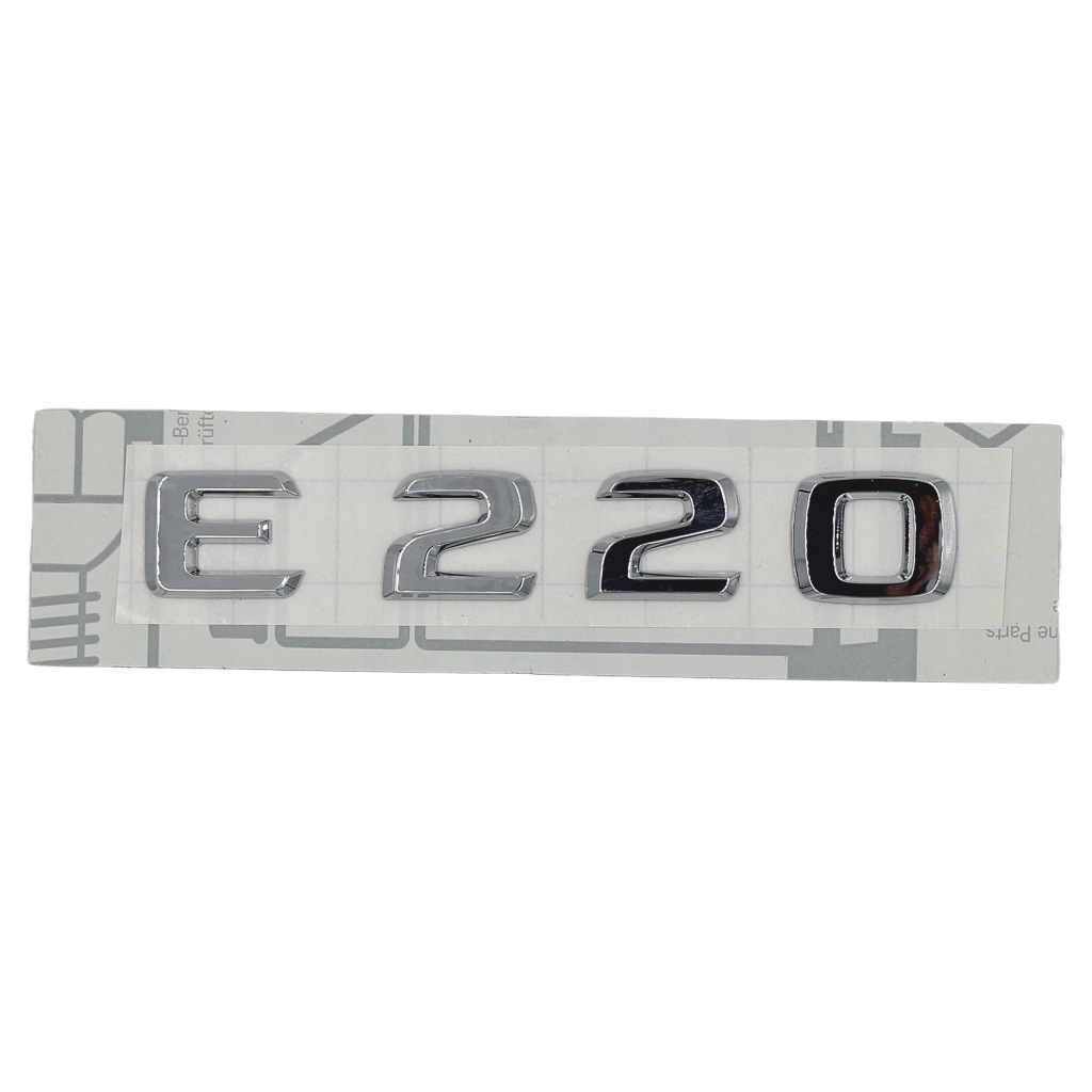 Emblém Nápis Mercedes E 220
