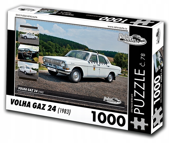 Puzzle č. 78 Volha Gaz 24 (1983) 1000 dílků