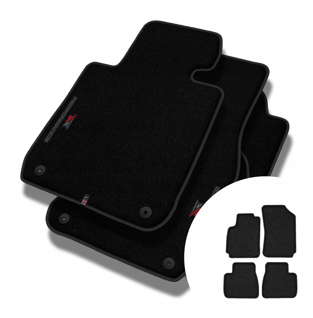 Velurové koberce Performance pro Citroen C4 Cactus 2014-2020