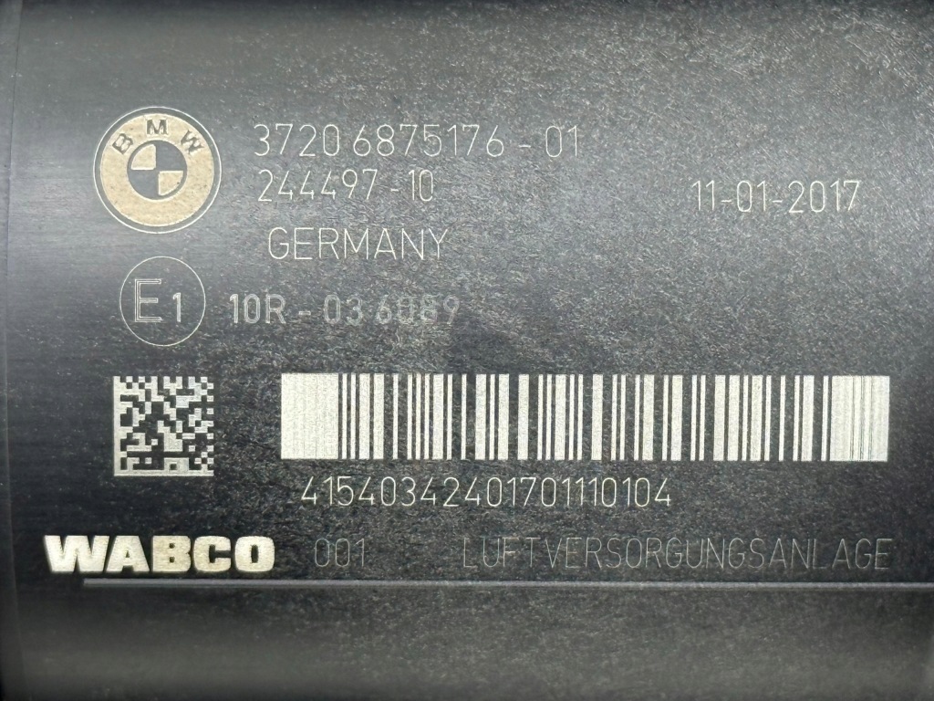 BMW F01 F02 F04 F07 F11 Kompresor Zawieszenia Pneumatycznego OE 6875176 — zdjęcie 5