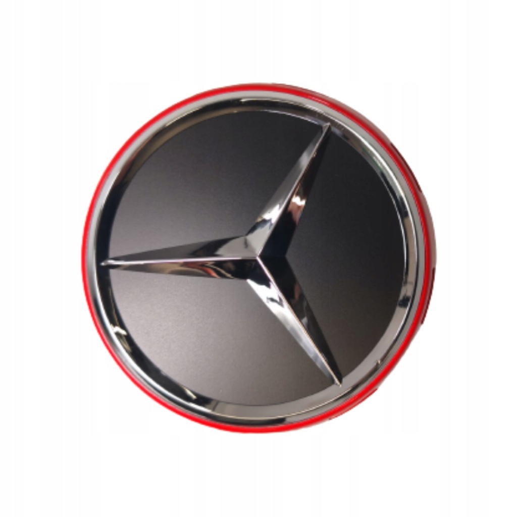 Víčko Ráfků Mercedes Amg Červené