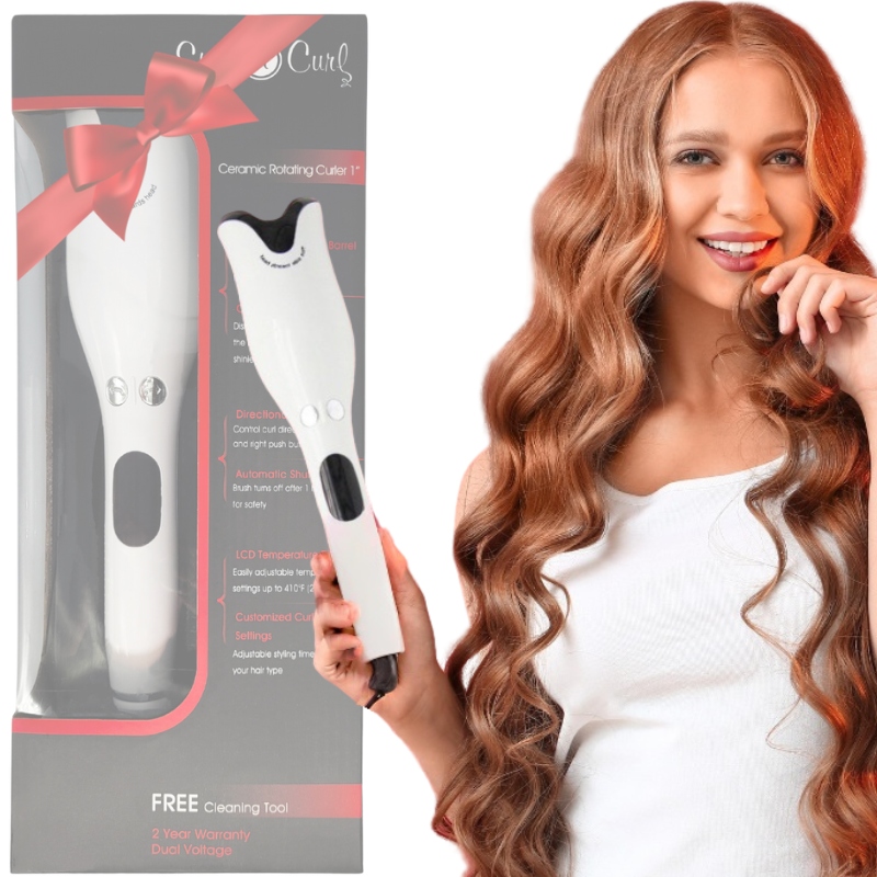 Kulma Na Vlasy Automatická Spin Curl Keramický Displej