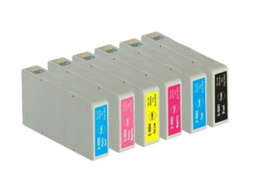 Naplnka Epson T5597 XL multipack kompatibilních kazet pro Epson RX700
