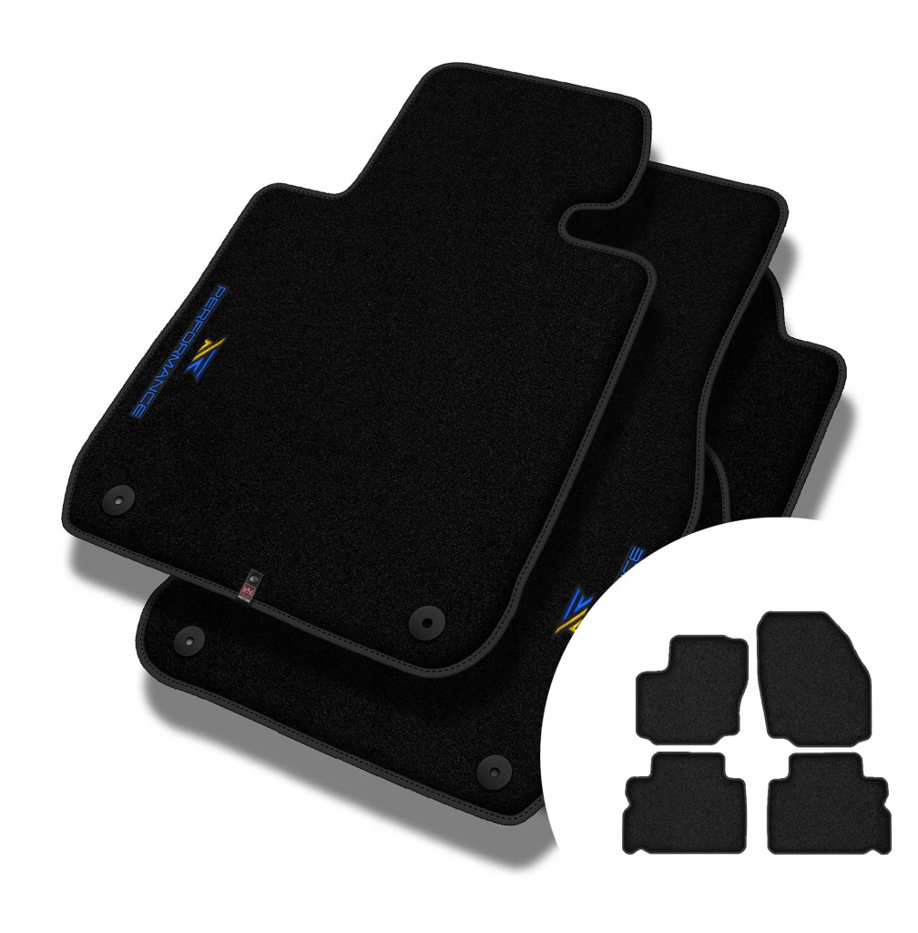 Velurové koberce Performance Premium pro Ford S-max I 2006-2015