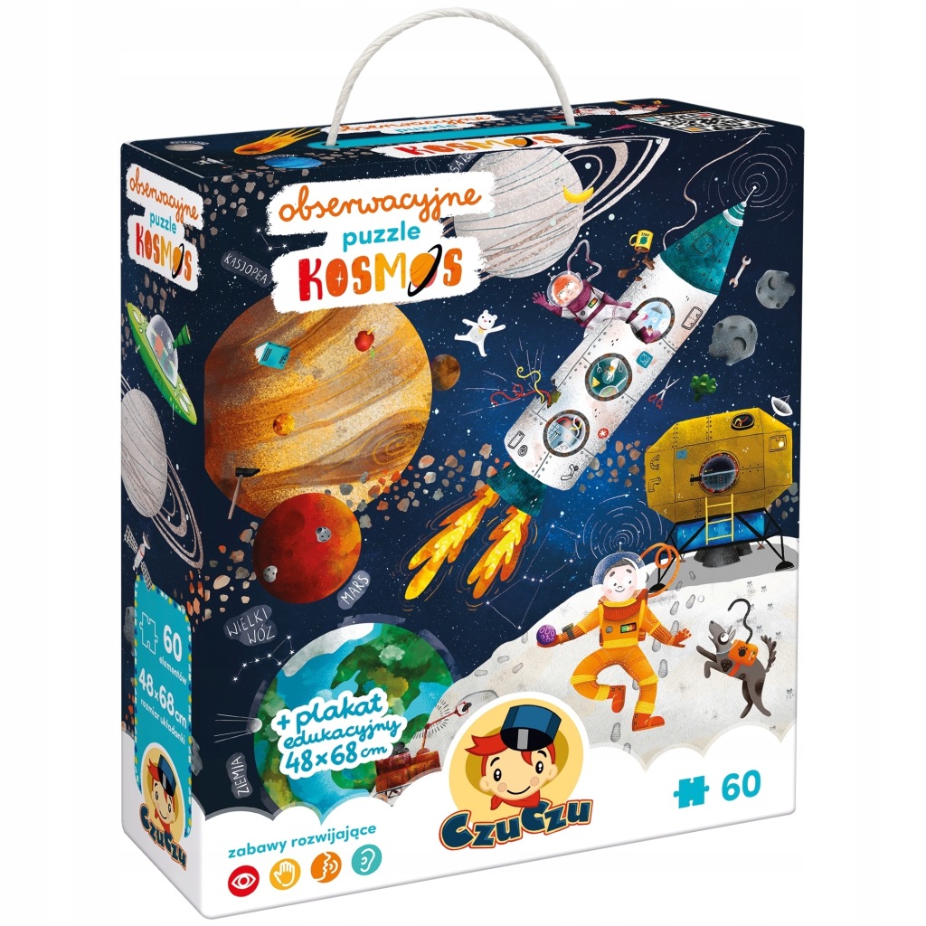Sada Puzzle Skládačka Galaxie Vesmír Rozvíjí představivost