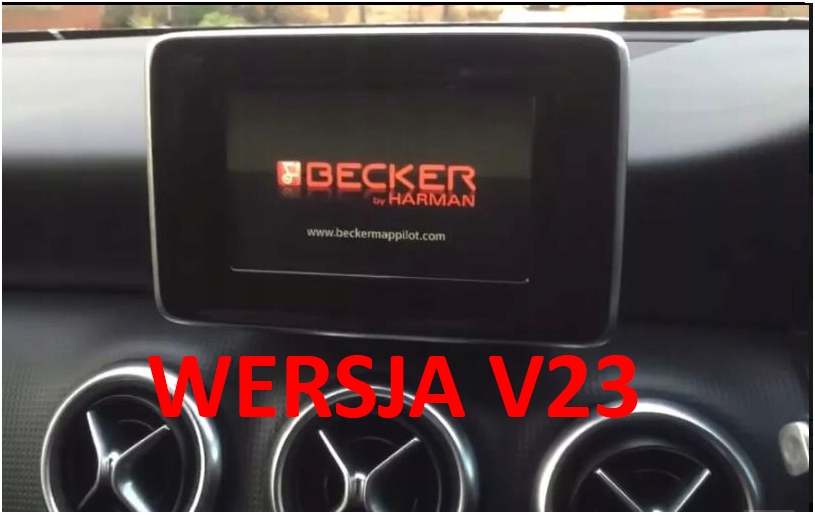 Mapa Mercedes Becker Map Pilot 2023 V23 Evropa Pl