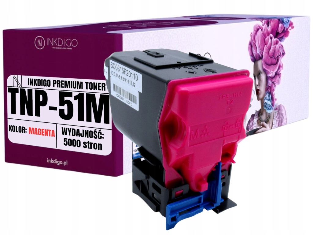 TNP-51M toner do tiskárny Konica Minolta Bizhub C3110 C3110 náhradní díl