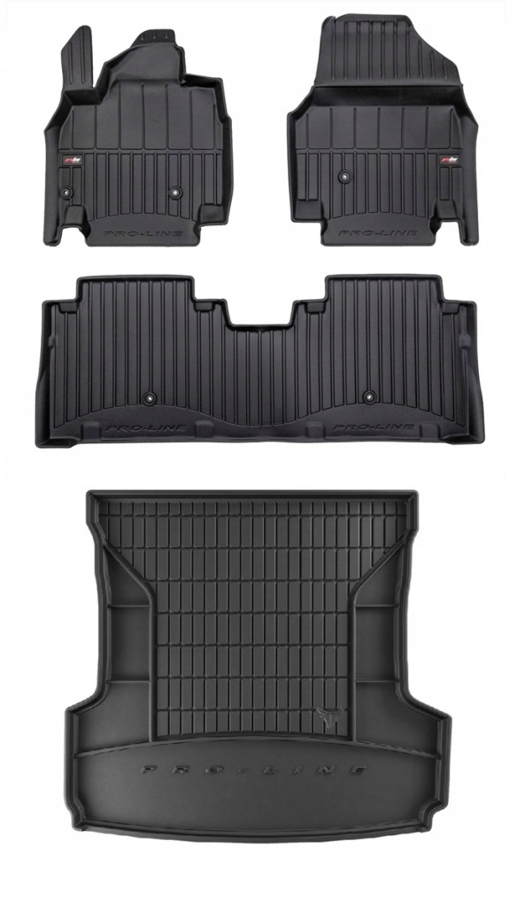 Set 3D gumové rohože Kia EV9 od 2023- z