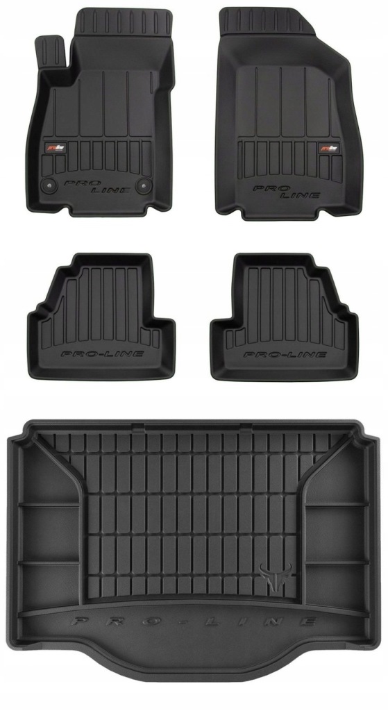 Set 3D gumové rohože pro Opel Mokka A 2012-2019
