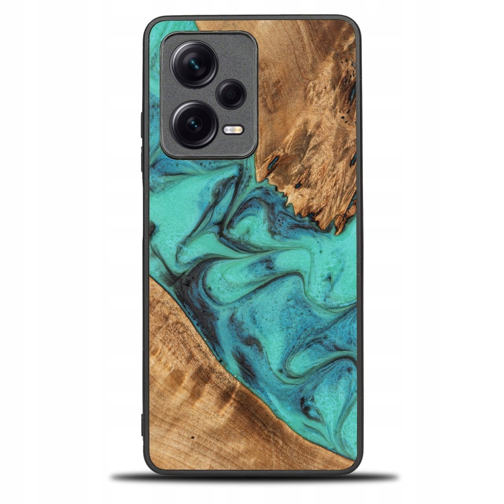 Pouzdro Bewood Unikátní Redmi Note 12 Pro Plus 5G Tyrkysové