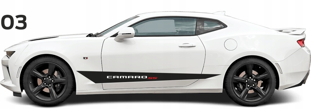 Samolepky Pásy na bok Chevrolet Camaro Ss 03